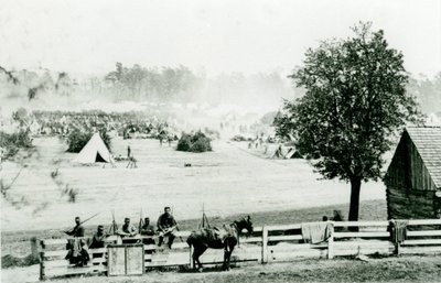 Camp Winfield Scott, near Yorktown, 3rd May 1862 by Mathew B. Brady
